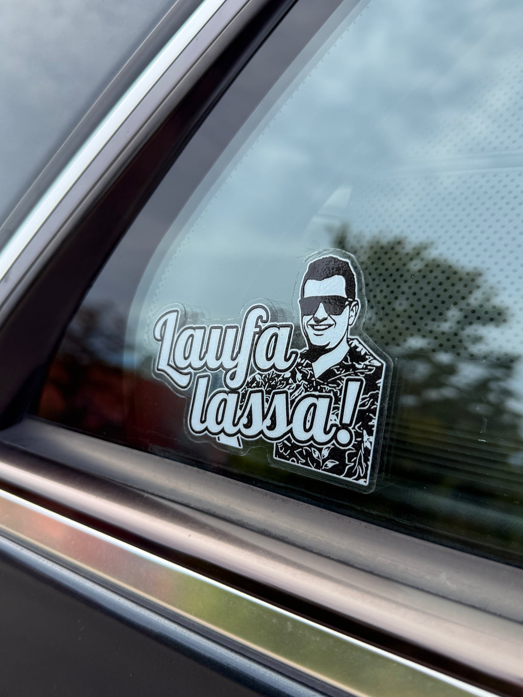 Sticker „Laufa lassa“ | Hansis Garage | UV- & wetterfest
