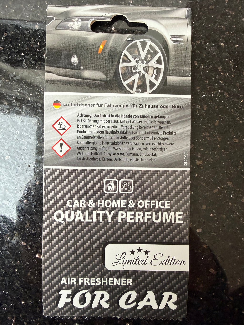 Duftbaum „Pina Colada“ – Winter Spezial Edition – Hansis Garage | „Motor warm Laufa lassa“