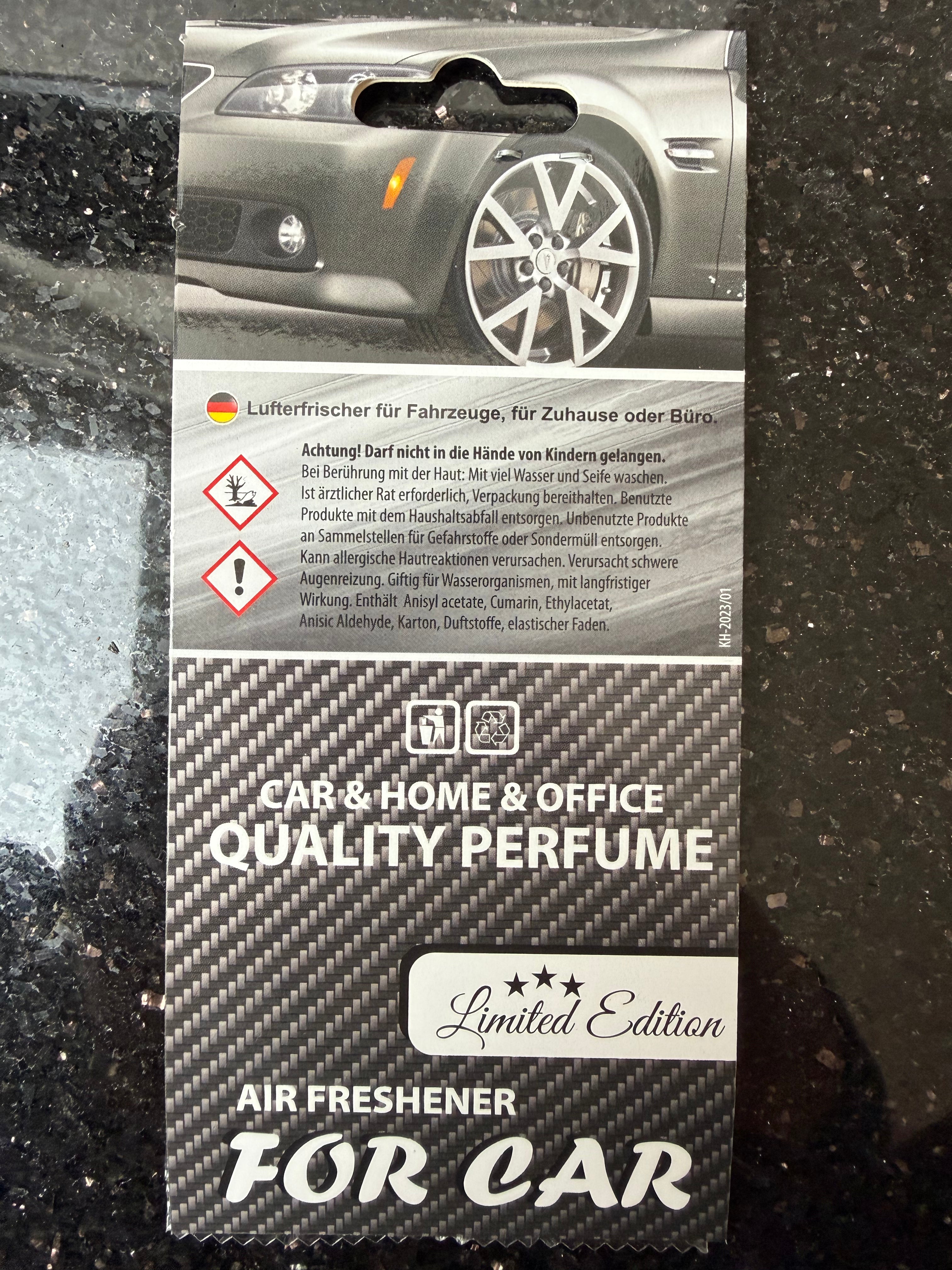 Duftbaum „Pina Colada“ – Winter Spezial Edition – Hansis Garage | „Motor warm Laufa lassa“